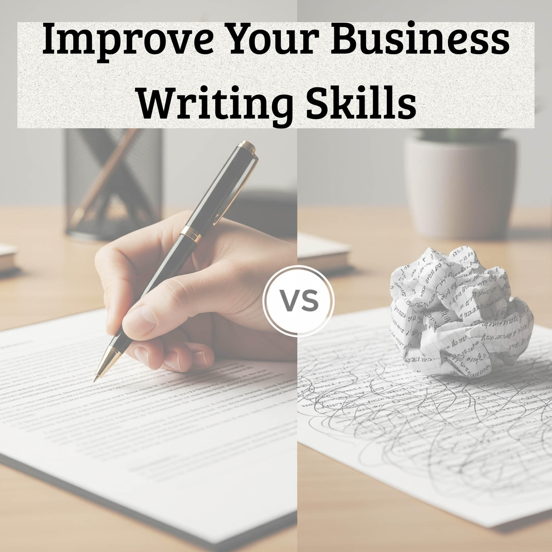Improve Your Business Writing Skills