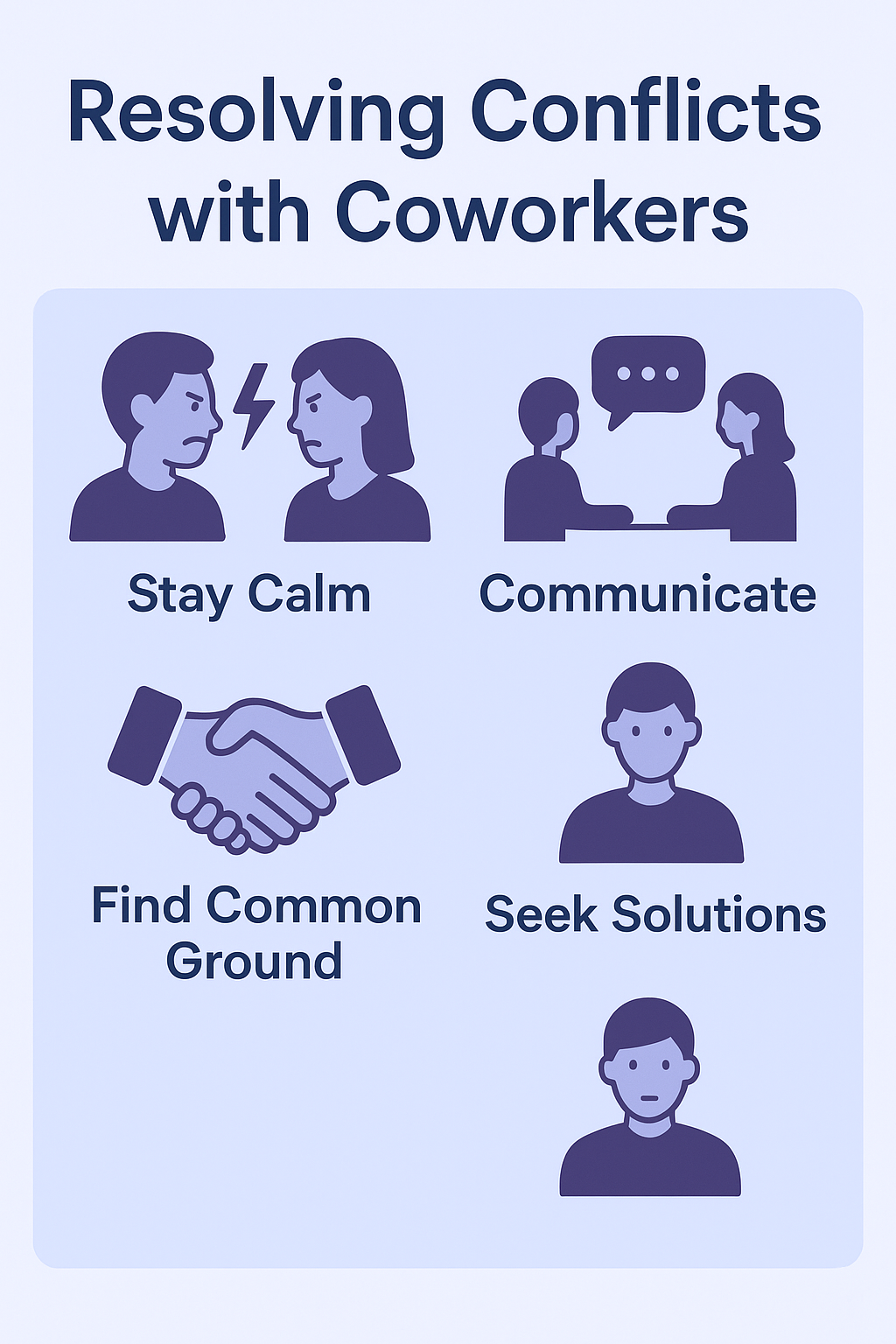 Resolving Conflicts with Coworkers